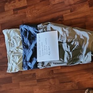 40" waist men's cargo shorts.